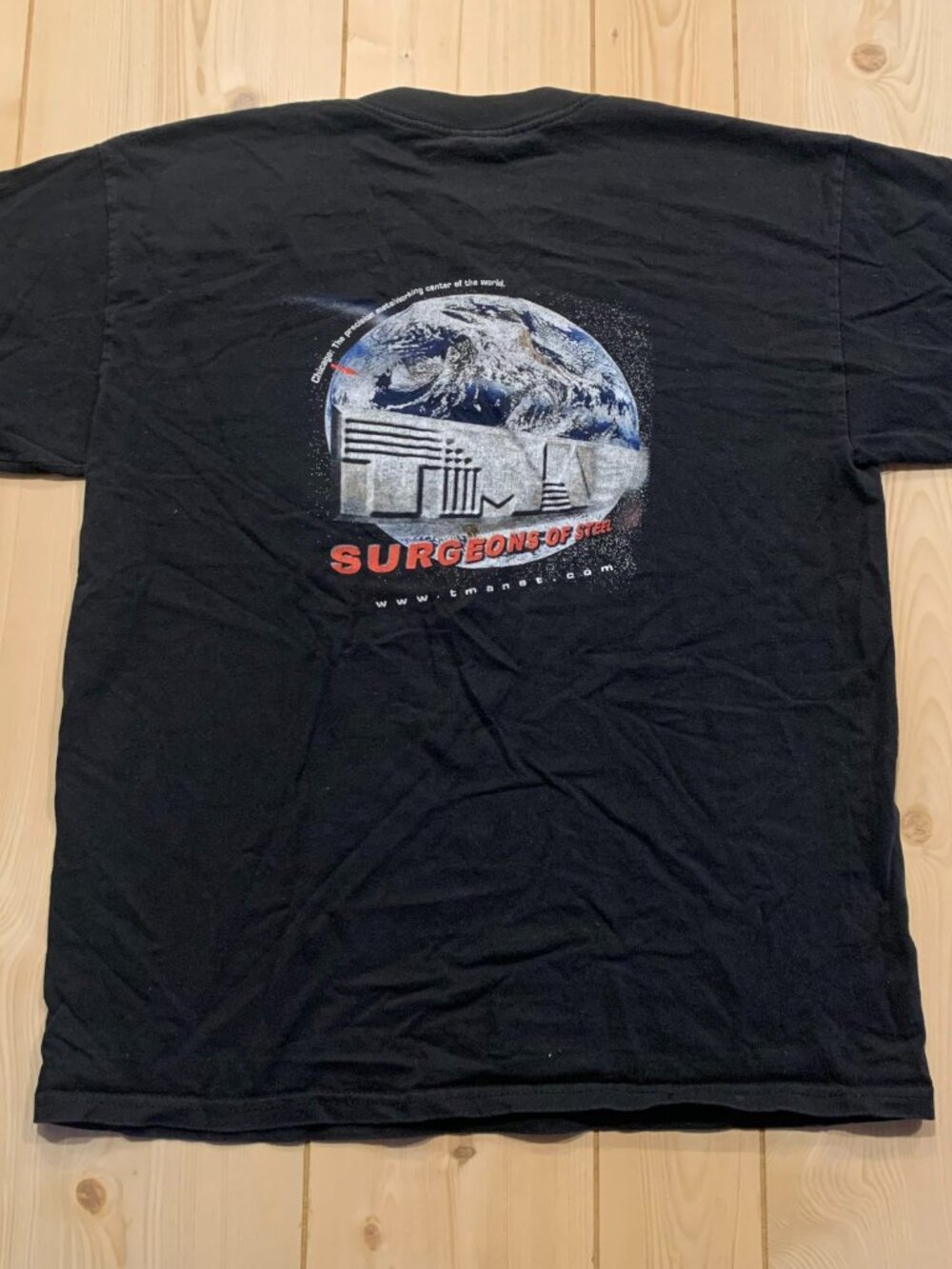 Vintage Y2K TMA Tooling & Manufacturing Association Surgeons of Steel T-Shirt L